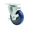 Service Caster Hatco 413042600400 4'' Replacement Caster with Brake HAT-SCC-20S414-PPUB-BLUE-TLB - alternate 1